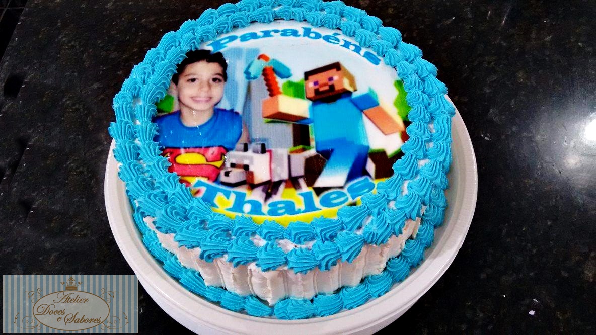 Bolo Minecraft Bolo minecraft bolo minecraft festa de aniversario minecraft. bolo minecraft