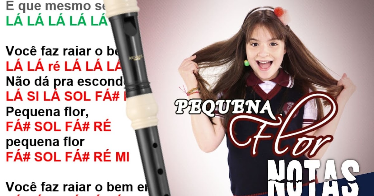 Pequena flor Gabriel Elias Cifra melódica Joanir Produções