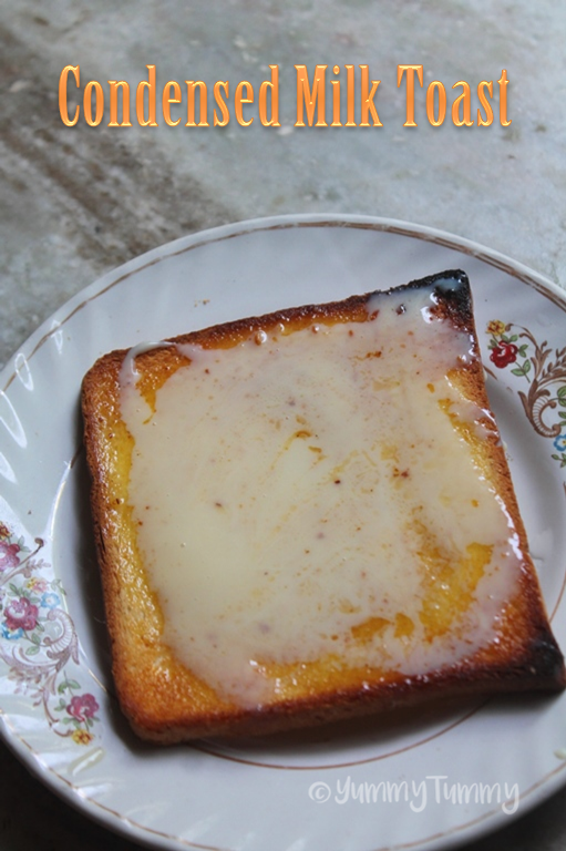 Condensed Milk Toast Recipe Butter Toast with Condensed Milk Yummy