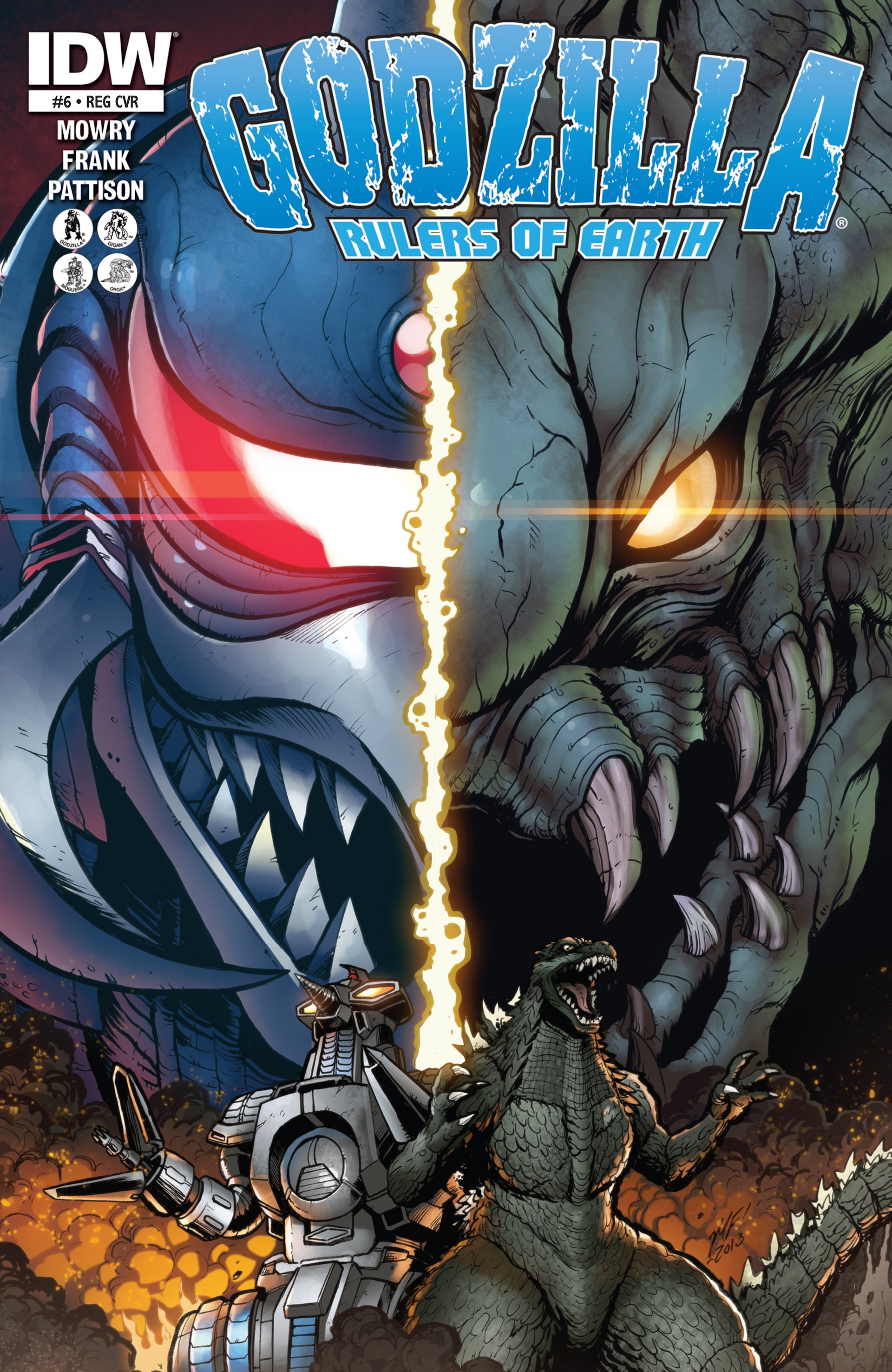 Read online Godzilla: Rulers of Earth comic -  Issue #6 - 1