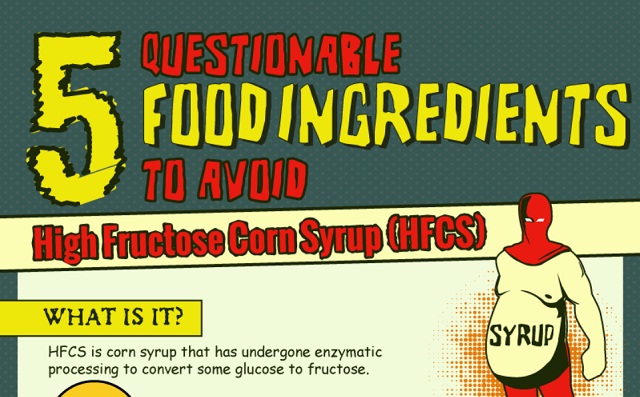Image: 5 Questionable Food Ingredients To Avoid [Infographic]