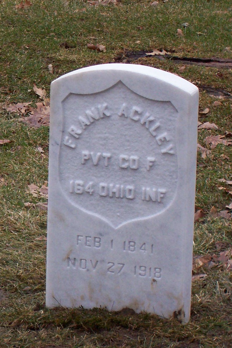 Ackley Family Genealogy Franklin Cady Ackley, Sr. and His Family (1841