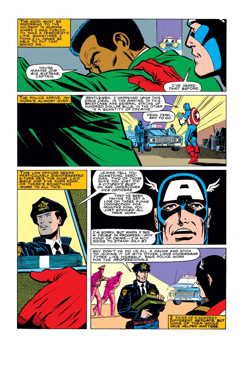 Read online Captain America (1968) comic -  Issue #325 - 4