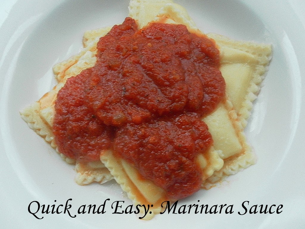 Quick and Easy Marinara Sauce