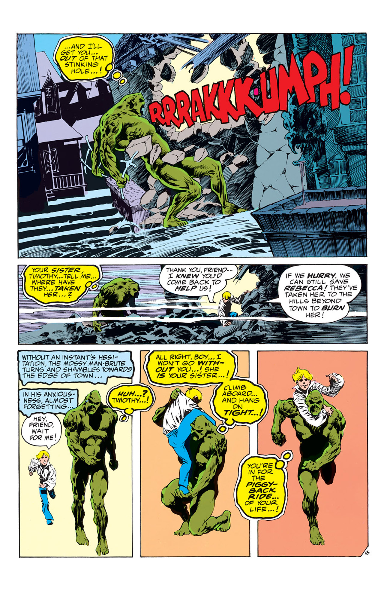 Read online Swamp Thing (1972) comic -  Issue #5 - 17