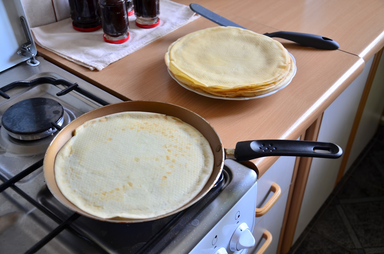 Готовка блинов