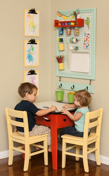 Laura's Plans: 10 Beautiful, Organized Art Stations for Kids