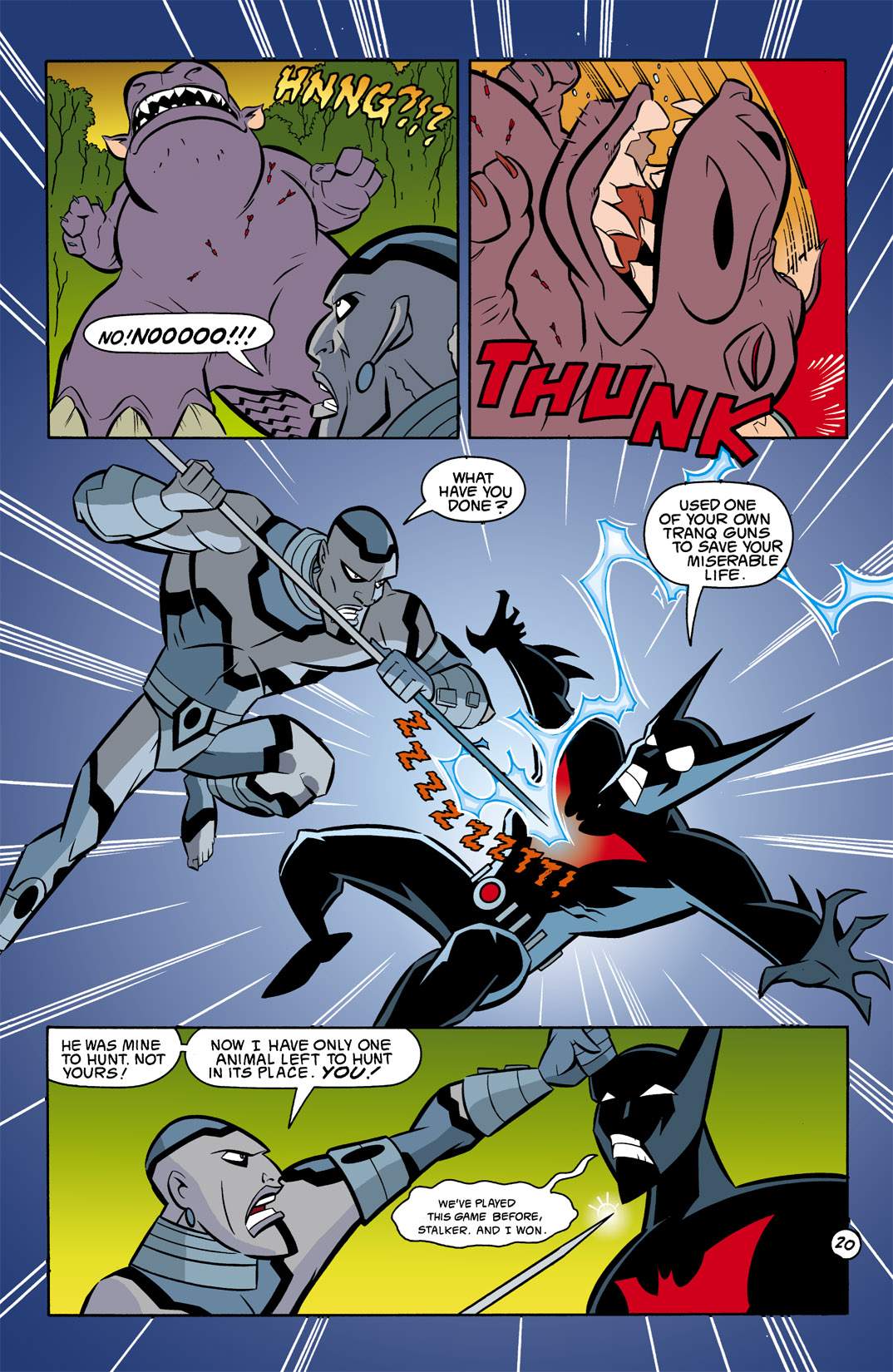 Read online Batman Beyond [II] comic -  Issue #6 - 21