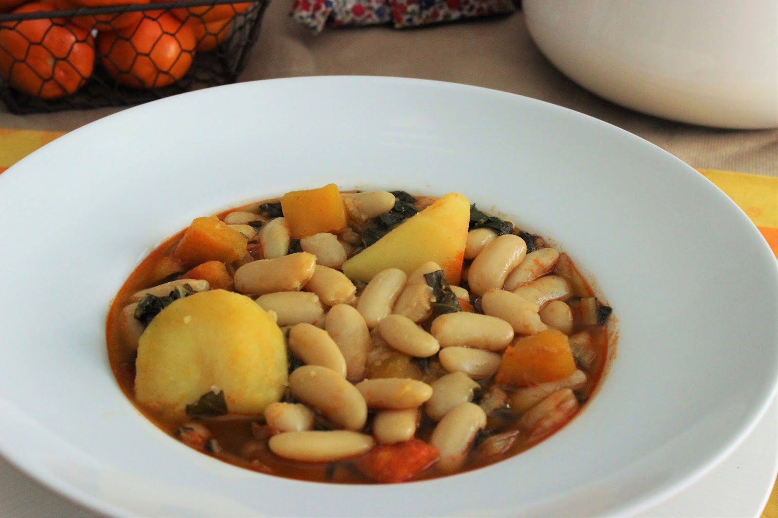 Alubias Blancas con Acelgas y Arroz | Las Recetas de Marichu.... y las mias