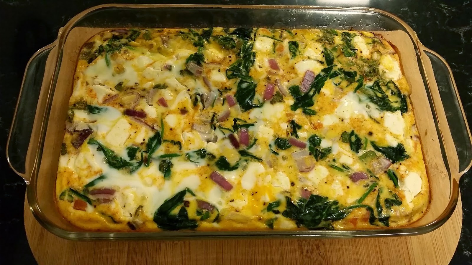 The Bunny's Burrow Sweet Potato, Asparagus and Feta Frittata