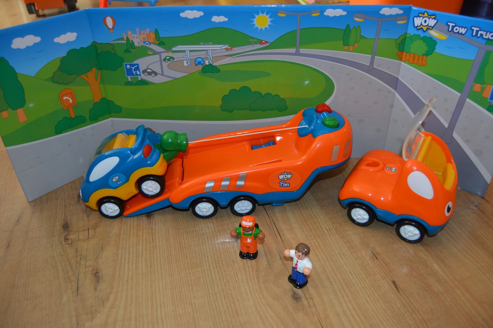 toy tow truck with winch