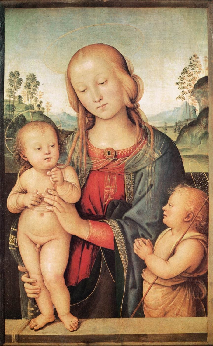 Perugino Umbría de la escuela