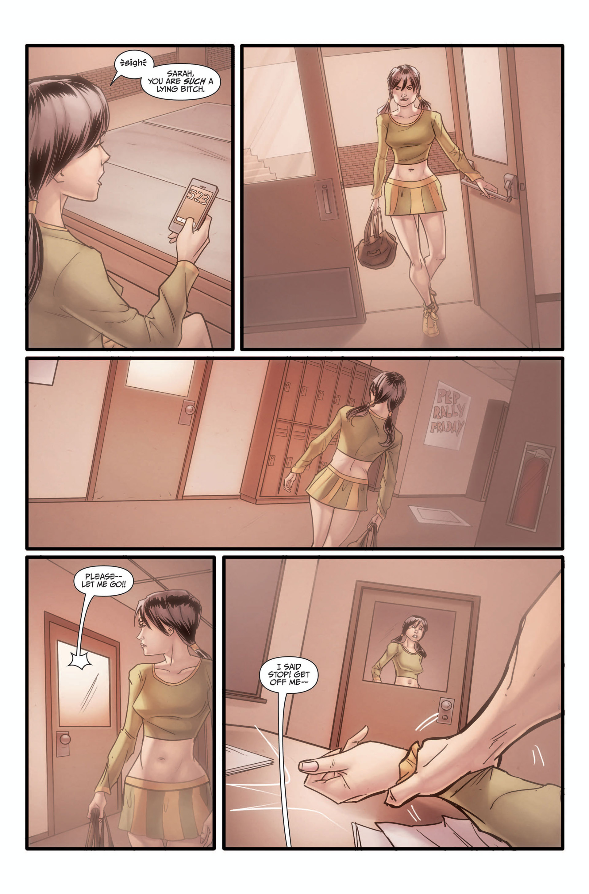 Read online Morning Glories comic -  Issue #7 - 14