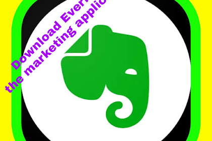 Download Evernote, the marketing application that is used to record files
