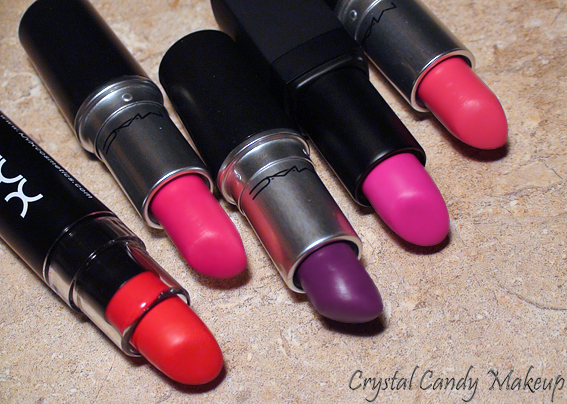 Tendances Printemps 2013 : 5 rouges à lèvres mats - Spring Trends : Matte and bright lipsticks