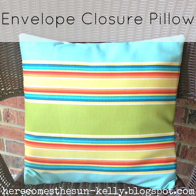Envelope Closure Pillow