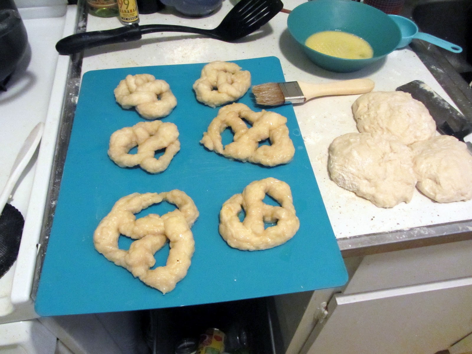 Bobbins of Basil Homemade pretzels