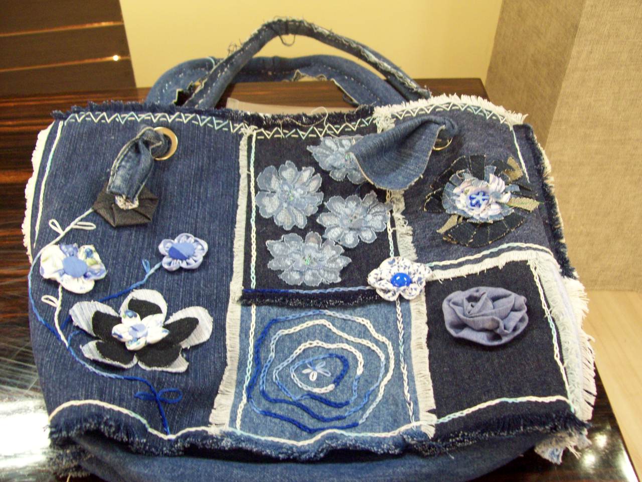 bolsa de retalhos jeans passo a passo