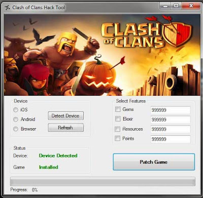 clash of clans hack tool download for pc