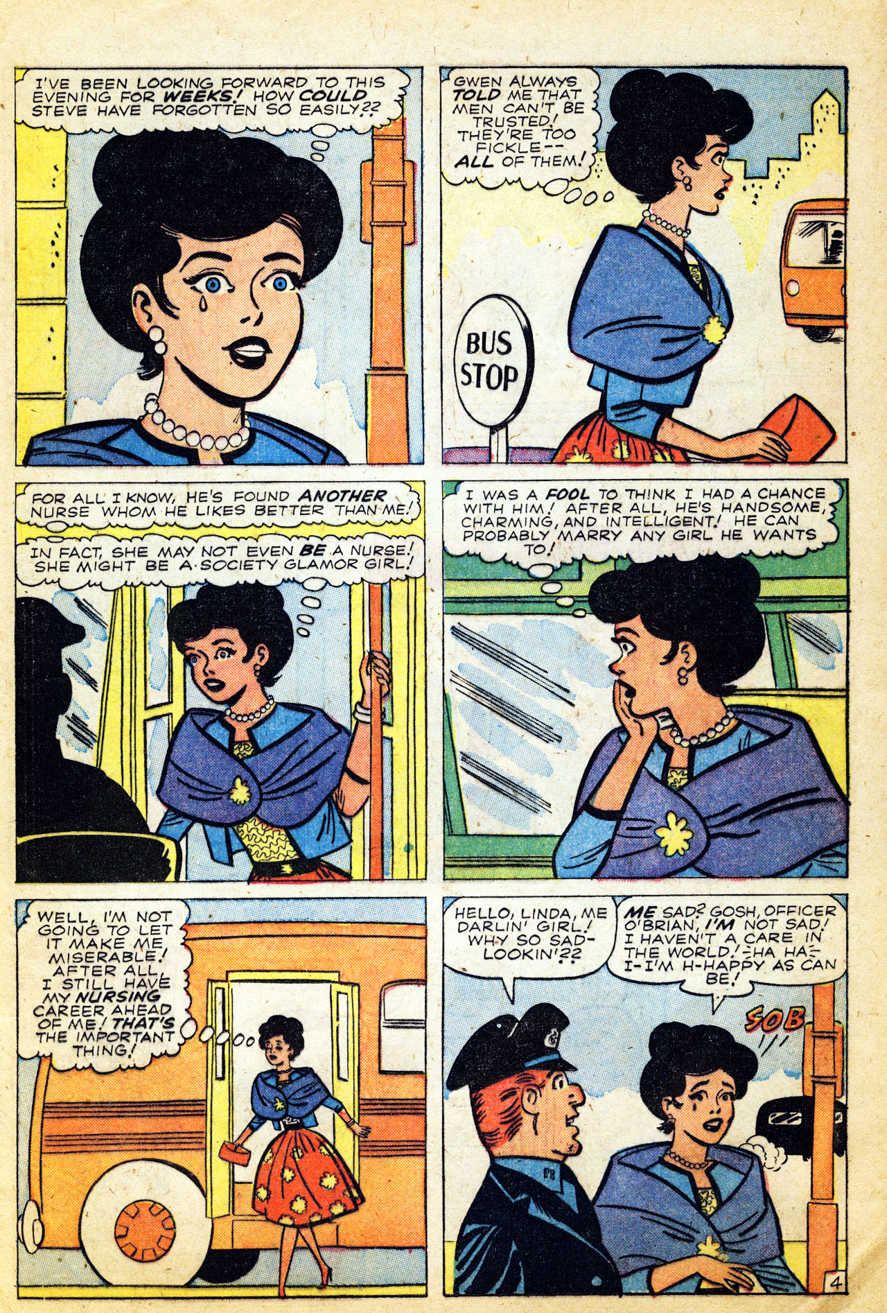 Read online Linda Carter, Student Nurse comic -  Issue #5 - 13