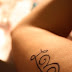 BEAUTIFUL DESIGN OF LOVE INK TATTOO ON ARM