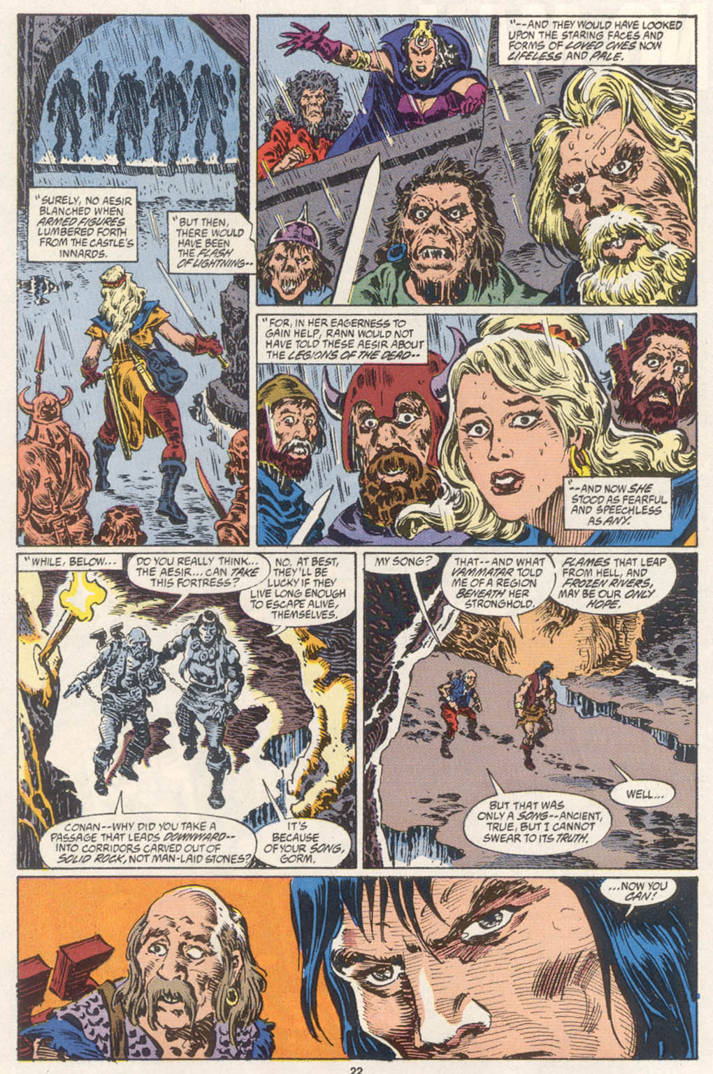 Read online Conan the Barbarian (1970) comic -  Issue #254 - 17