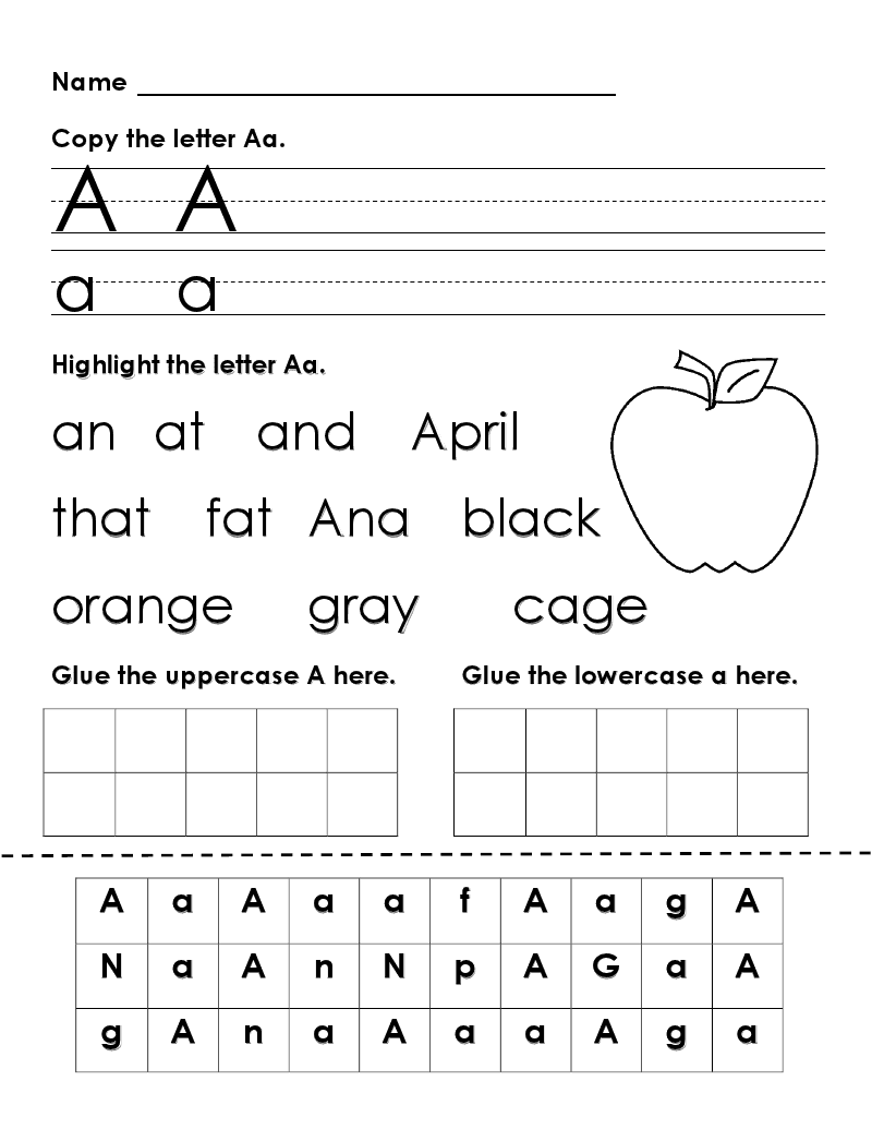 Letter Review Sheets Freebie - Flying into First Grade
