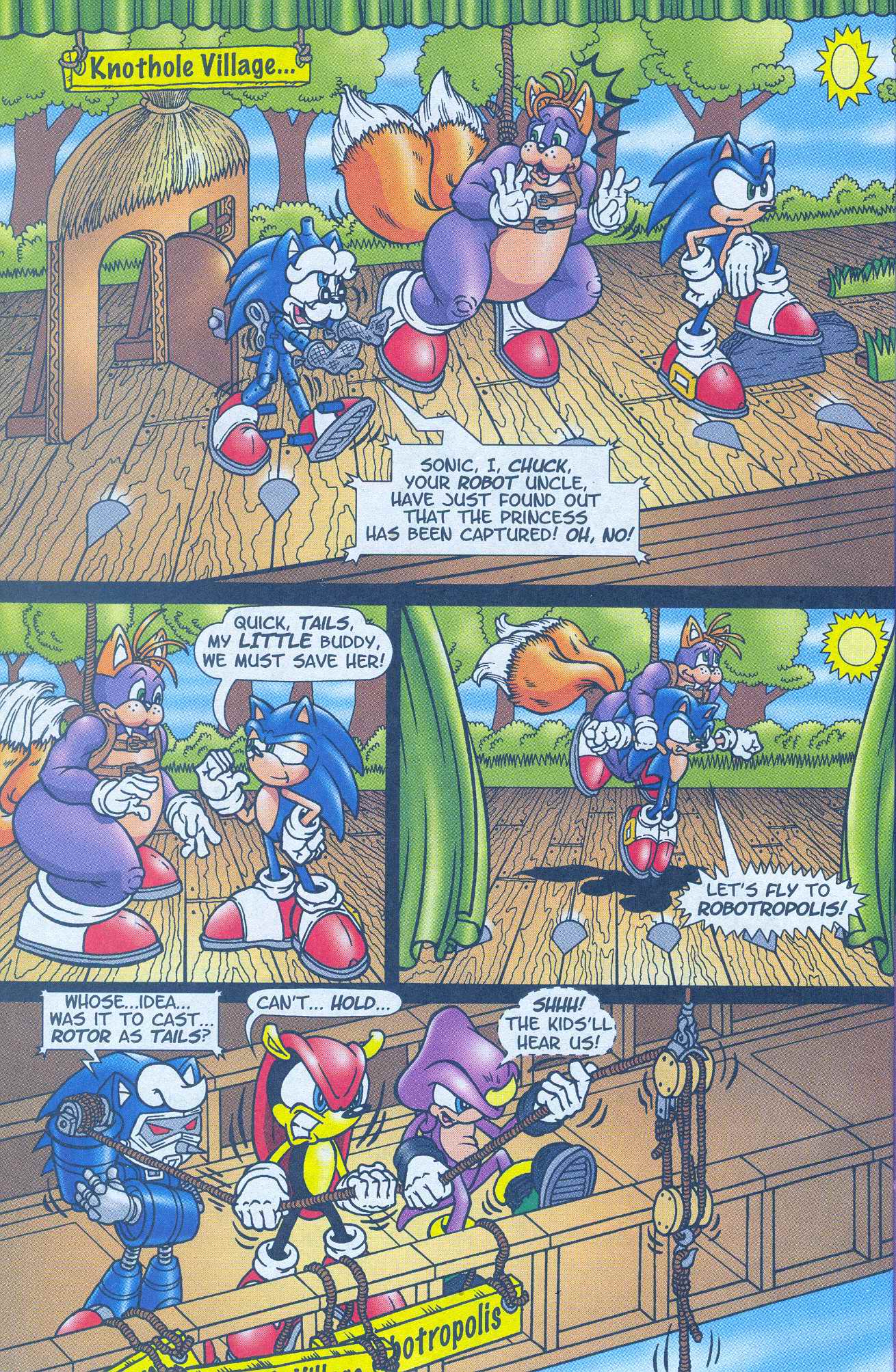 Read online Sonic The Hedgehog comic -  Issue #148 - 17
