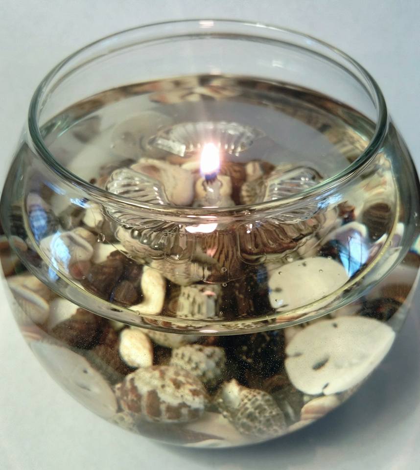 Blog! Fun With Floating Candle Centerpieces!