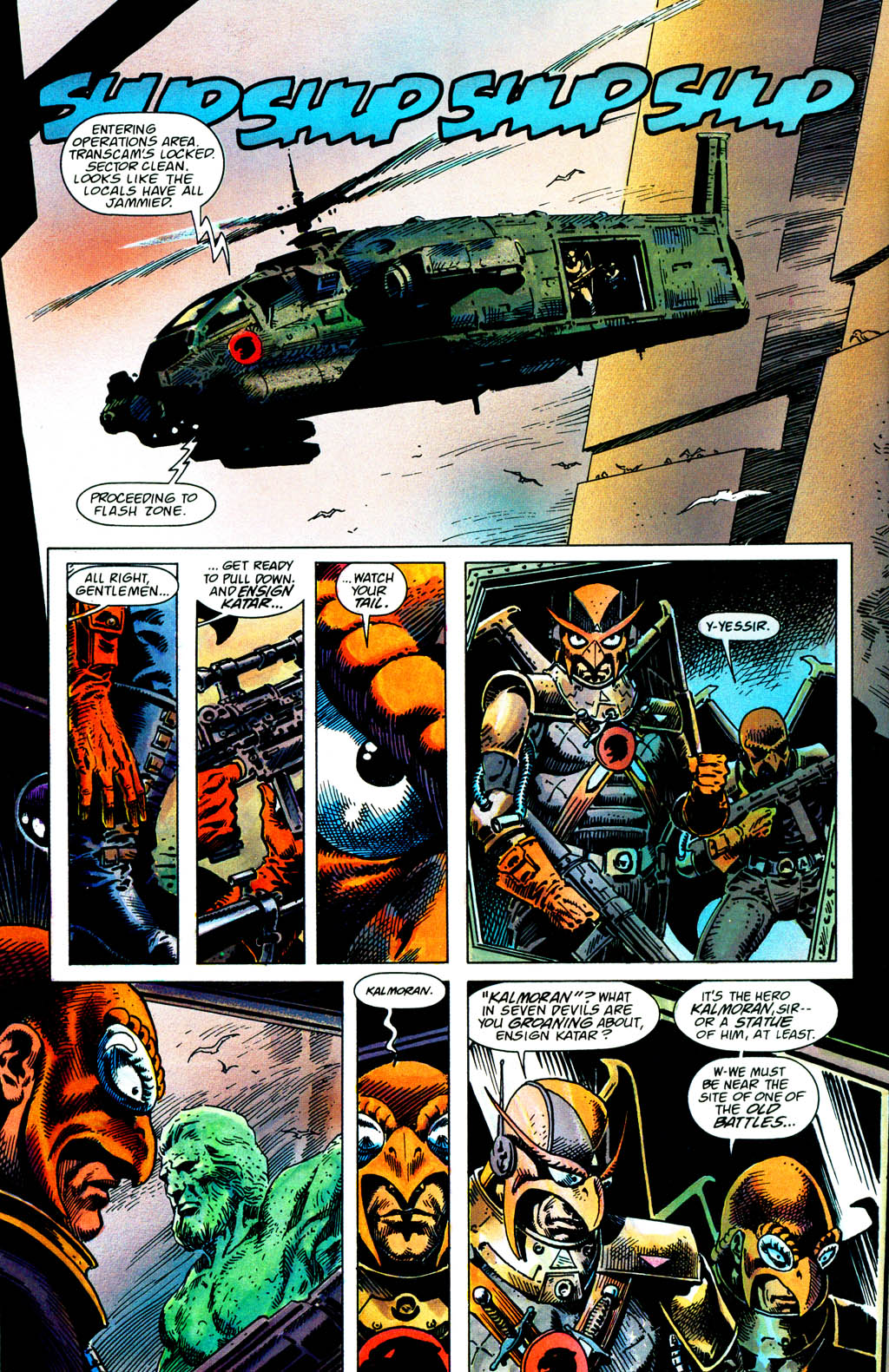 Read online Hawkworld (1989) comic -  Issue #1 - 8