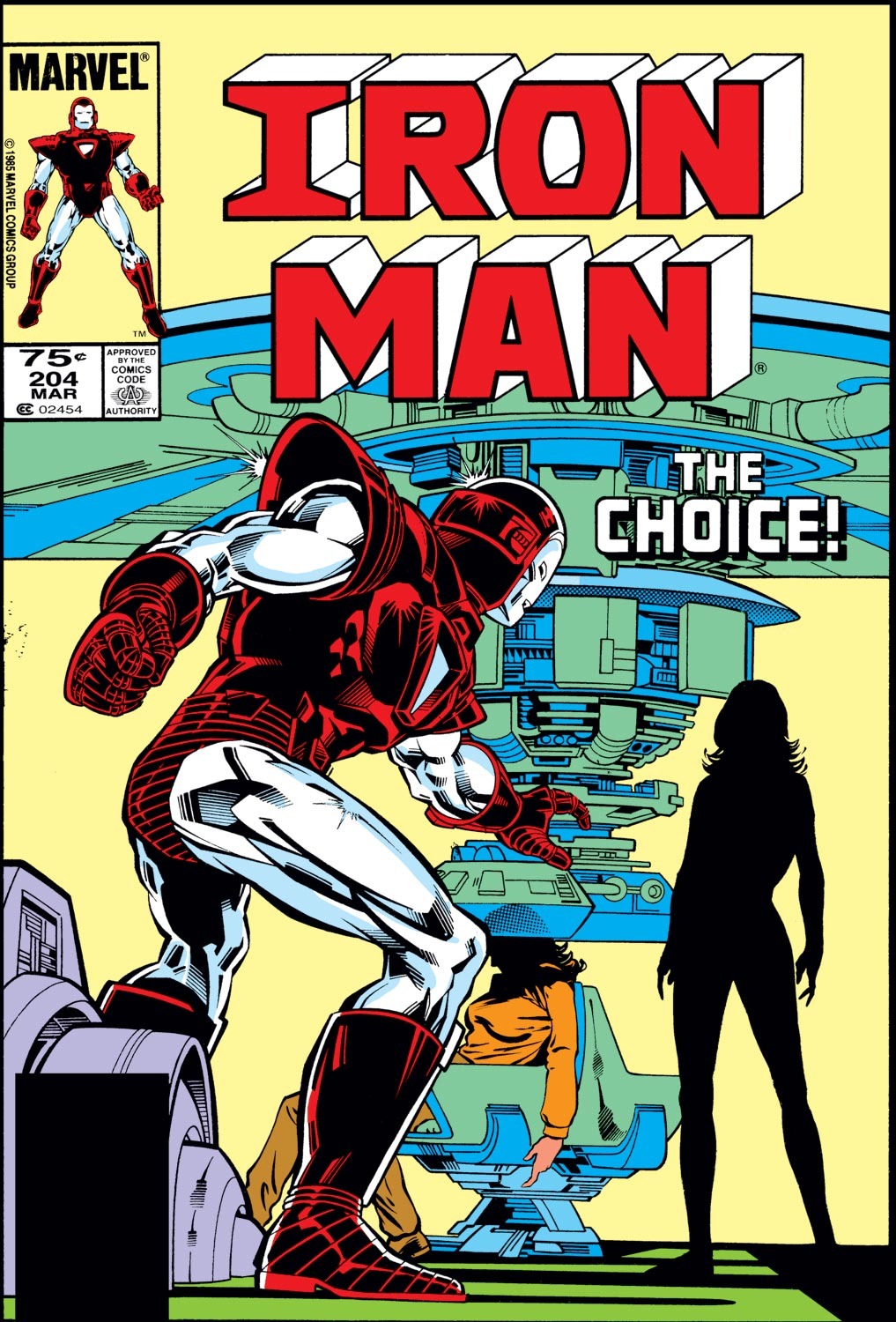 Read online Iron Man (1968) comic -  Issue #204 - 1
