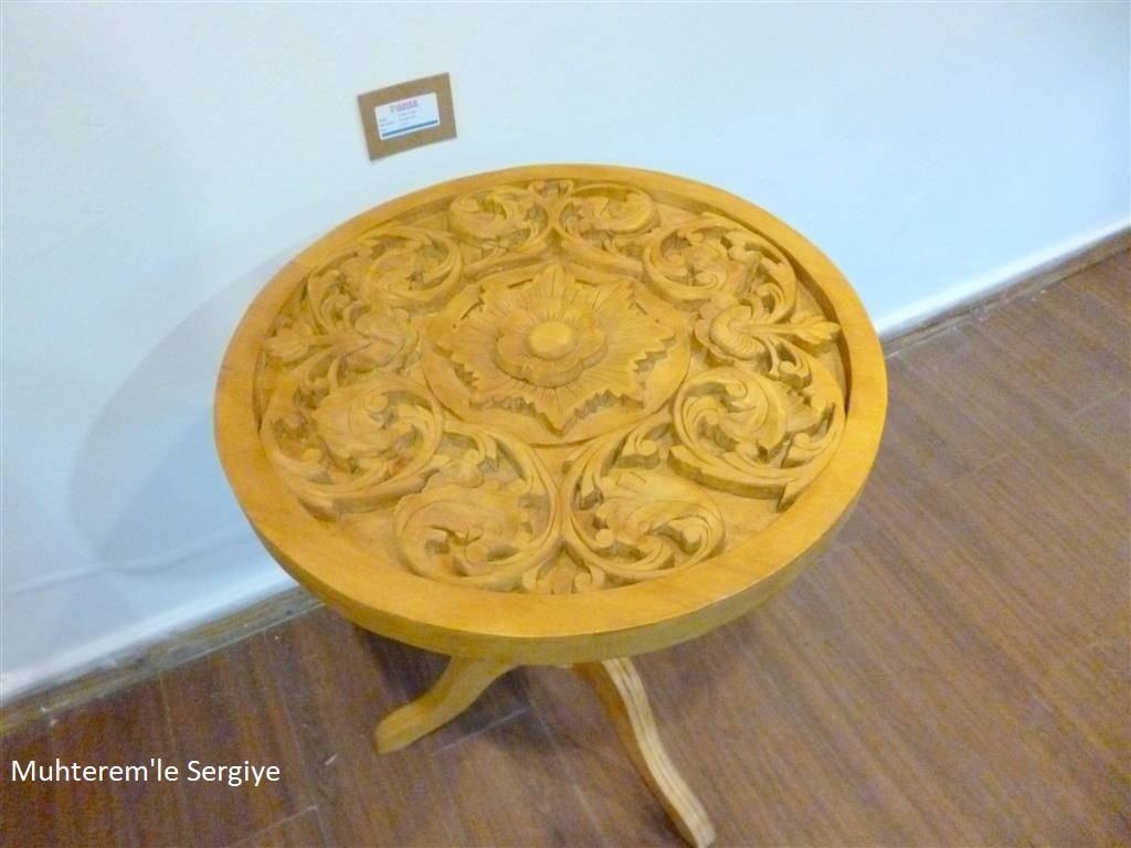 Muhterem Le Sergiye 2017 Ismek Feshane Sergisi Ahsap Oyma Oymacilik