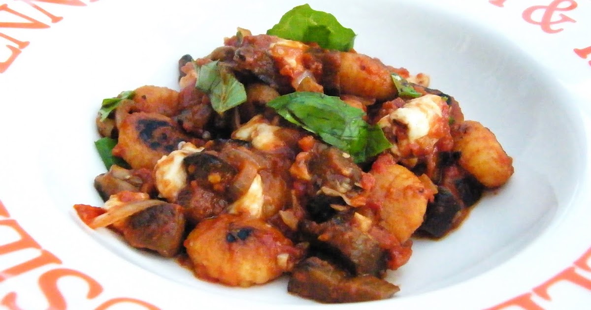 Tomato & Aubergine Gnocchi Bake Tinned Tomatoes