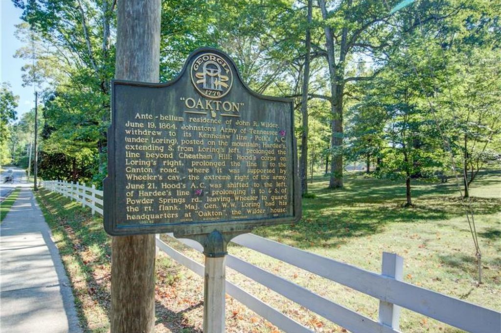 Sweet House Dreams Oakton House, 1838 Antebellum Estate in Marietta