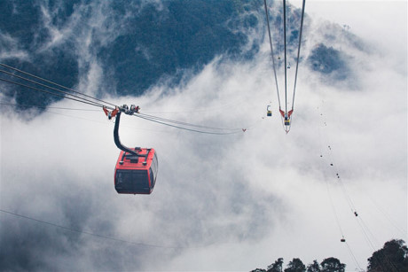 Tu 1.7: Giam manh gia ve cap treo Fansipan Sa Pa cho nguoi dan 6 tinh Tay Bac - Anh 2