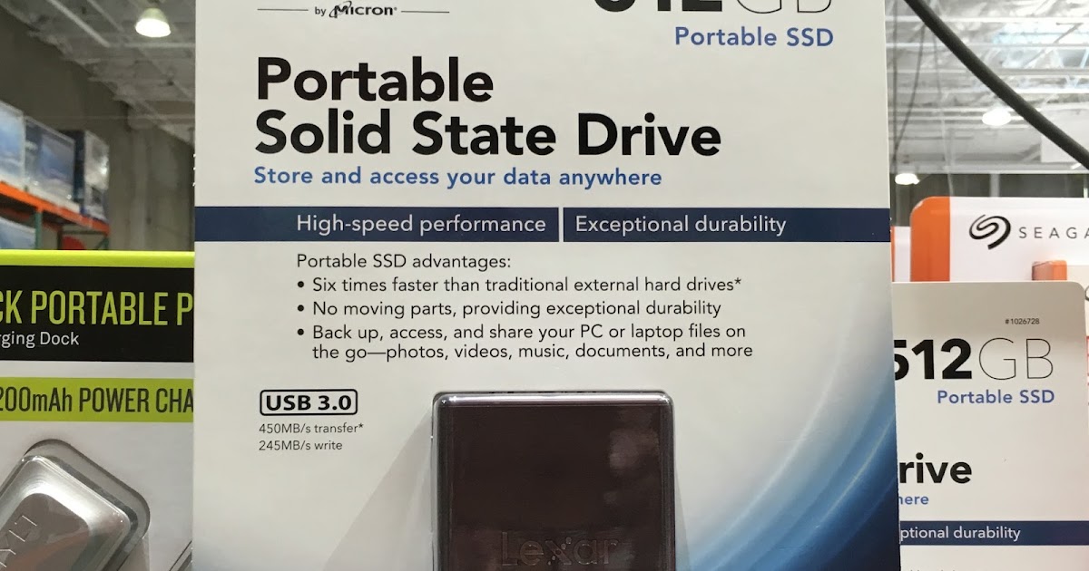 Lexar 512gb Portable Solid State Drive Costco Weekender