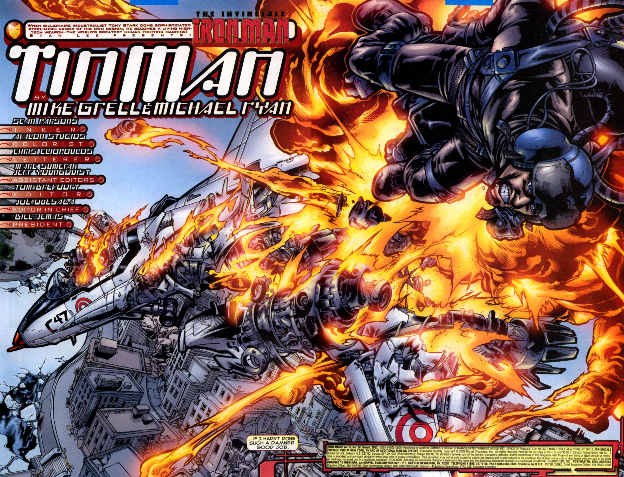 Read online Iron Man (1998) comic -  Issue #50 - 3
