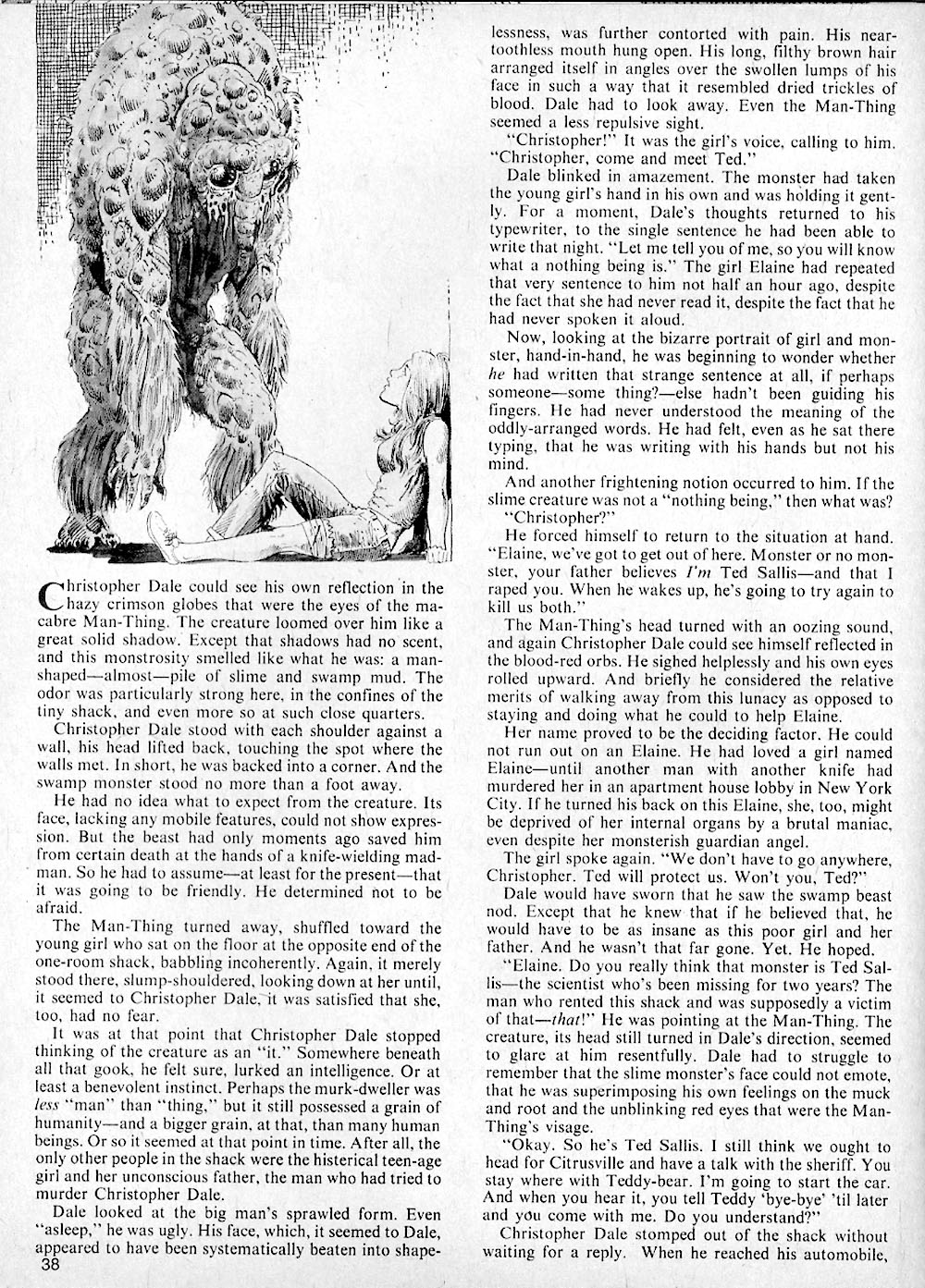 Read online Monsters Unleashed (1973) comic -  Issue #9 - 36