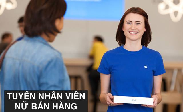 APPLE CENTER ĐỨC LỘC - TUYỂN NHÂN VIÊN NỮ BÁN HÀNG APPLE tại Đà Nẵng 6/11/2016 Apple-center-duc-loc-da-nang