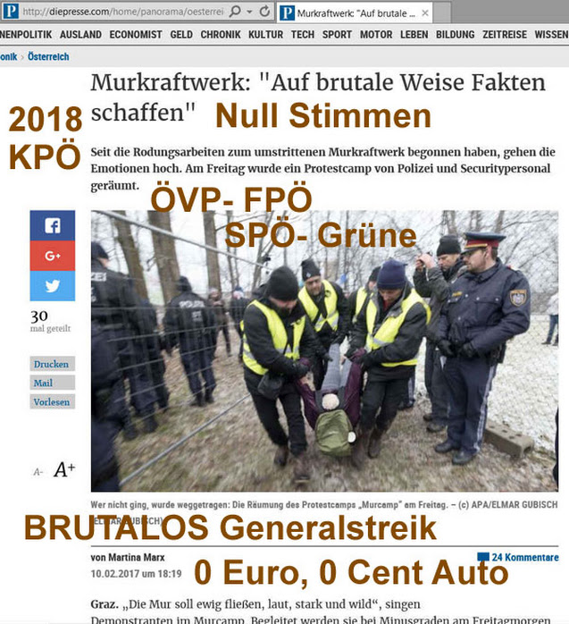 Google Sargnagel Graz Generalstreik Murkraftwerk Brutalos