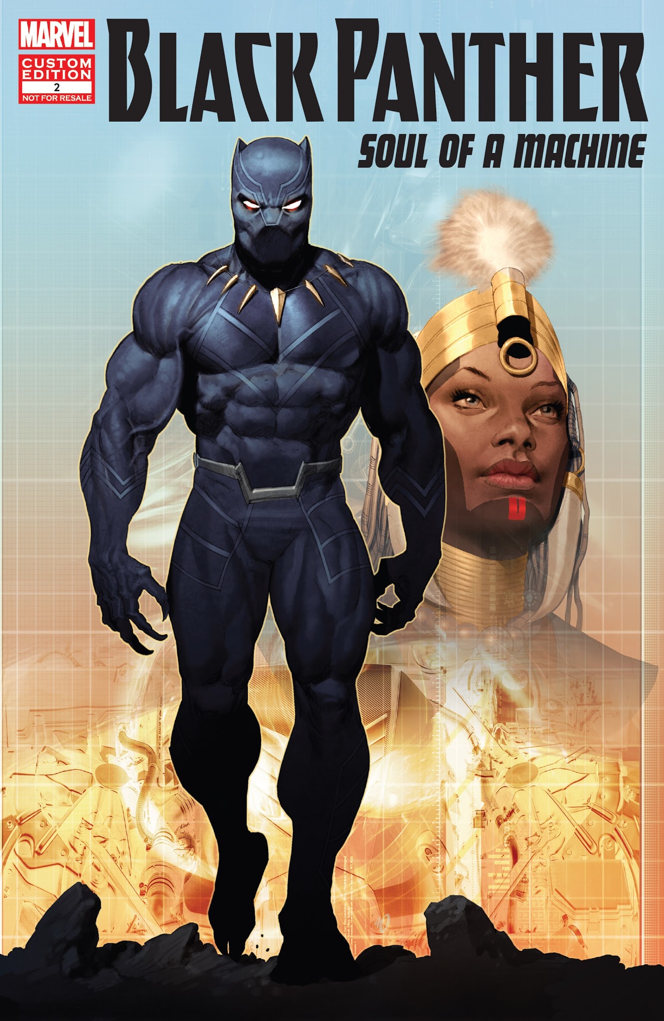 Black Panther: Soul of a Machine 2 Page 1