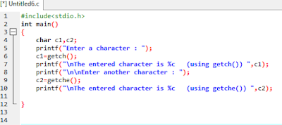 Difference between getch() and gethe() function - Let's Learn Computer ...