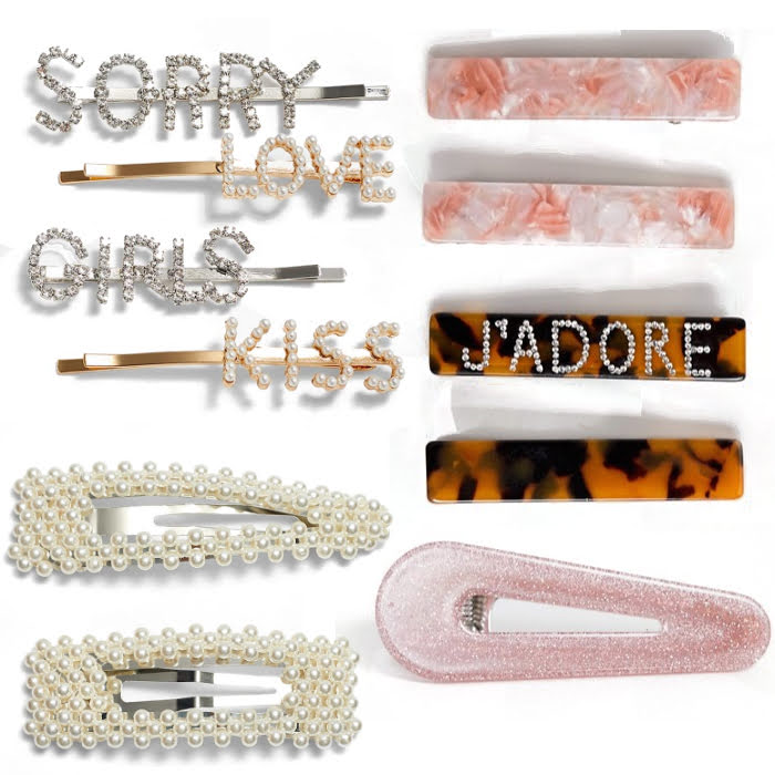 The Cutest Hair Clips For Spring Inspirations have I none