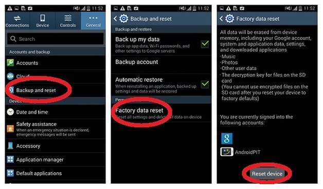 Cara atasi Samsung J3 bootloop tanpa Flash Hard Reset