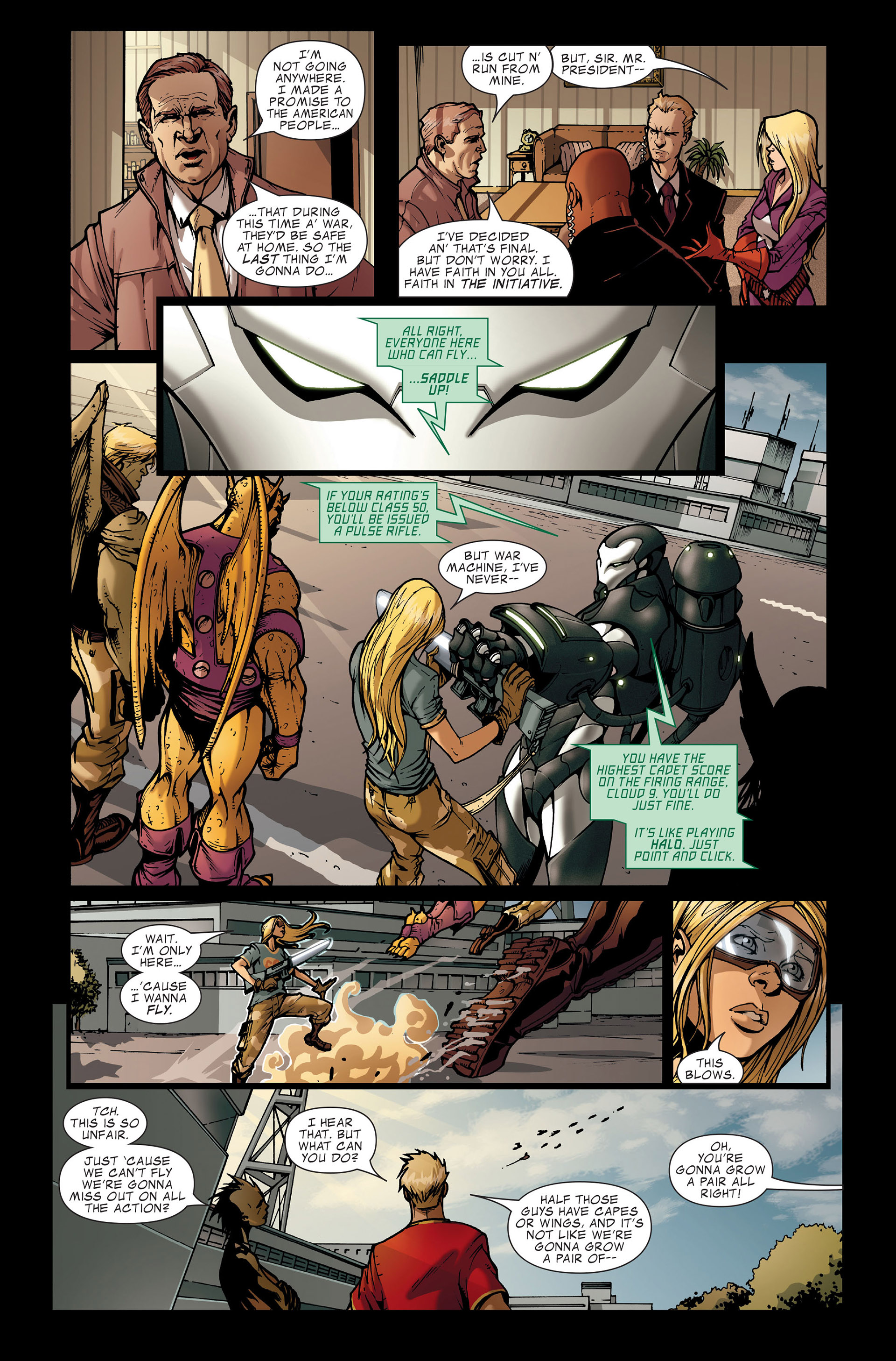 Read online Avengers: The Initiative comic -  Issue #2 - 12