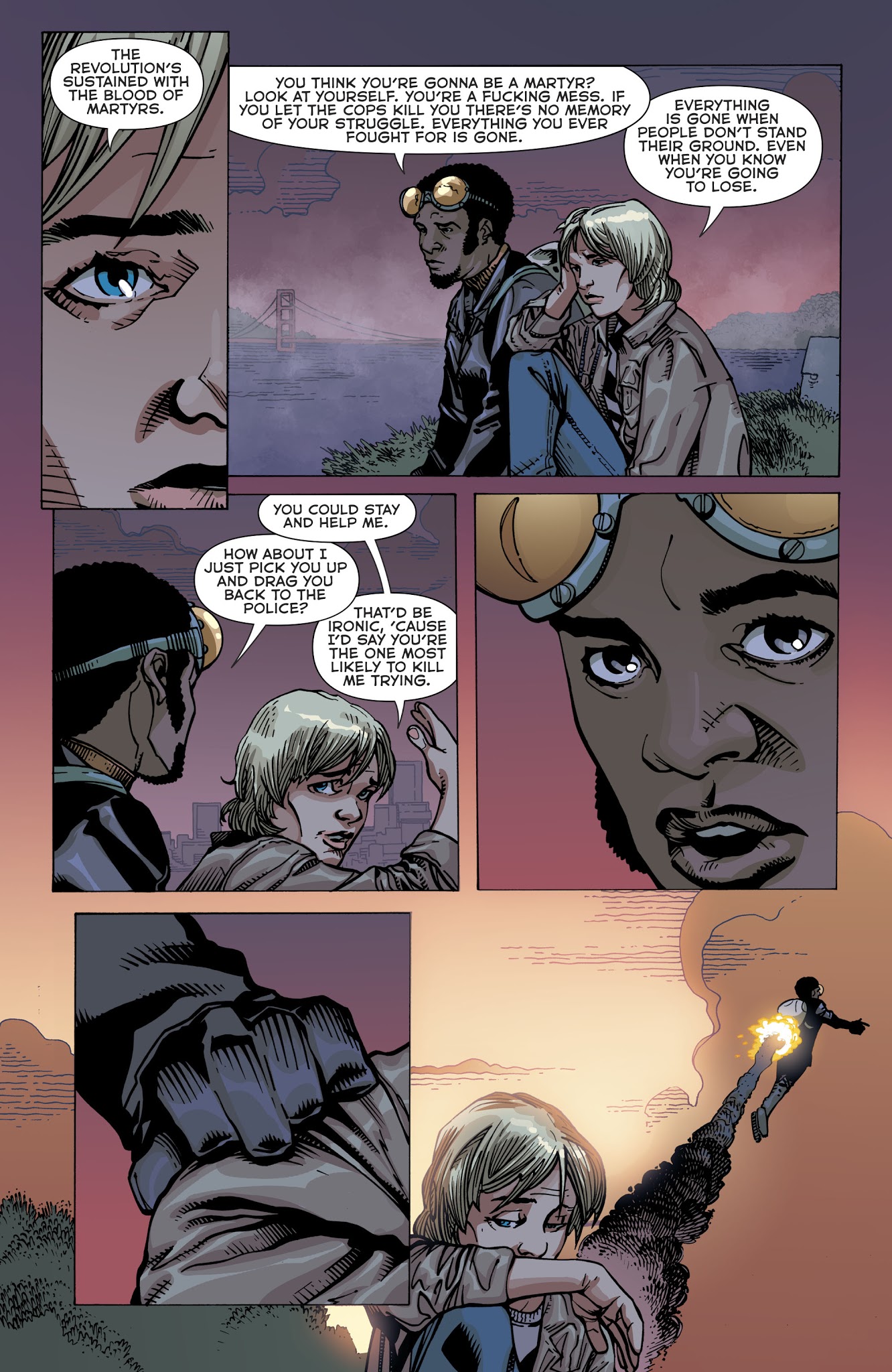 Read online The American Way: Those Above and Those Below comic -  Issue #4 - 7