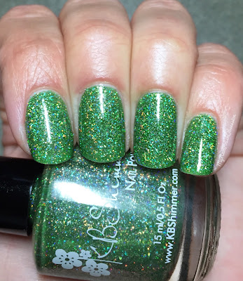 KBShimmer Mega Flame Collection, Spring 2016; Smells Like Green Spirit KBShimmer Mega Flame Collection, Spring 2016; Smells Like Green Spirit