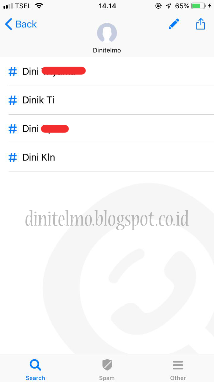 Cara Melihat Nama Kita di Kontak Orang Lain