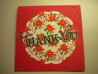 A blessed christmas to a wonderful pastor: christmas card Card A Day Blog: Christmas Thank You Card