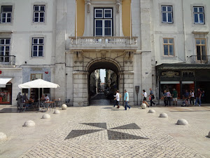 The streets of Lisbon Portugal